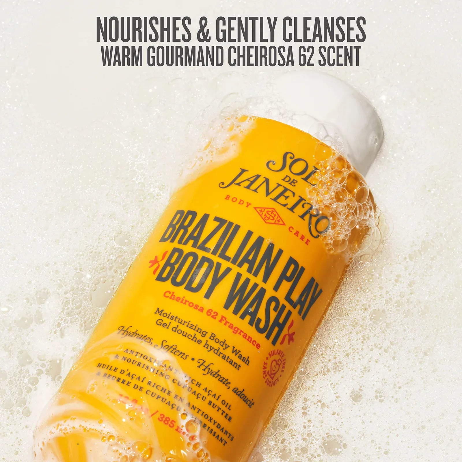nourishes and gently cleanses warm gourmand cheirosa 62 scent